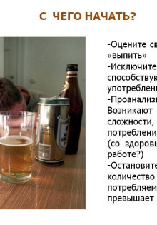 Определение запоя и его проявления.
