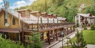 Как выглядит дом отдыха в Алматы?