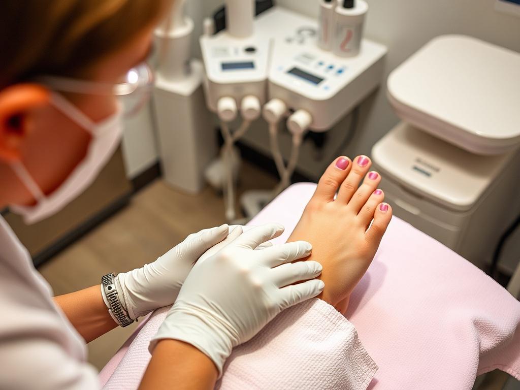 Medical pedicureфото
